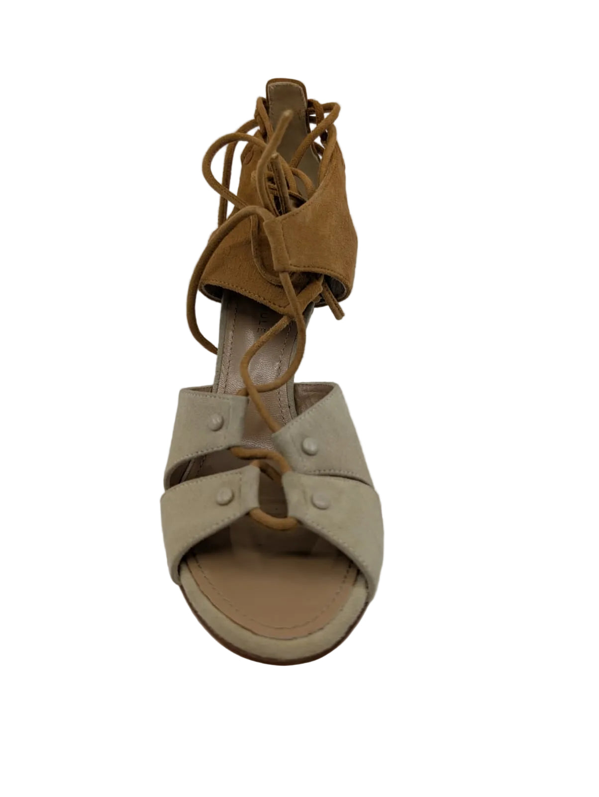 Proenza Schouler Beige and Camel Suede Sandals