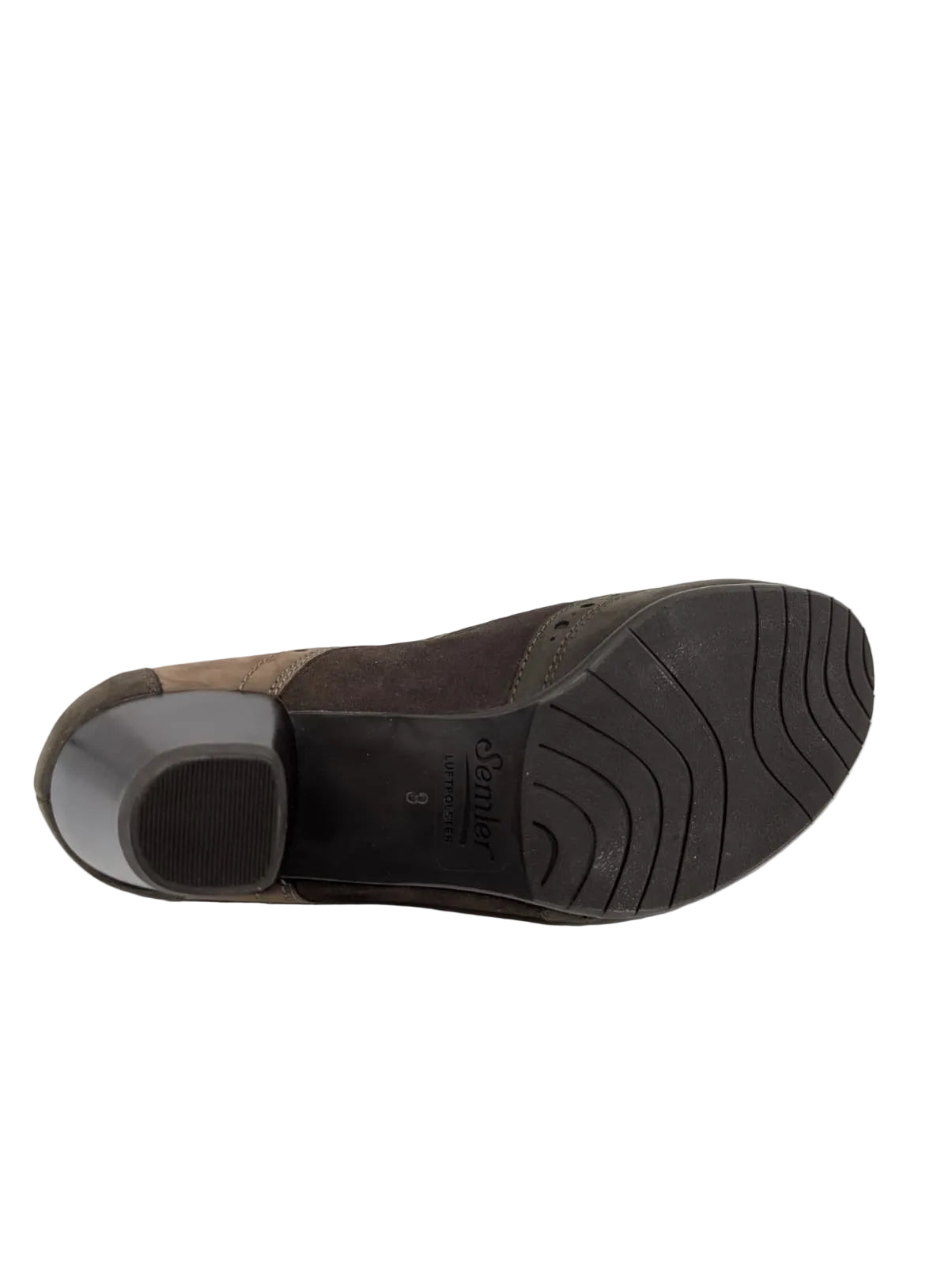 Semler Brown Suede Oxford Pumps