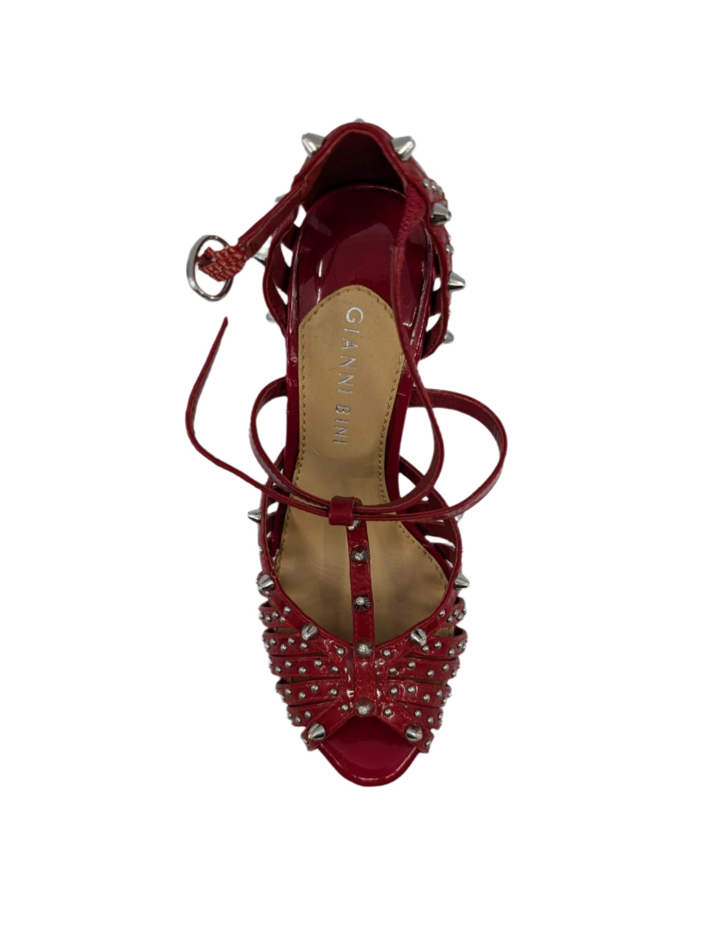 Bonita Red Patent Gianni Bini Heels