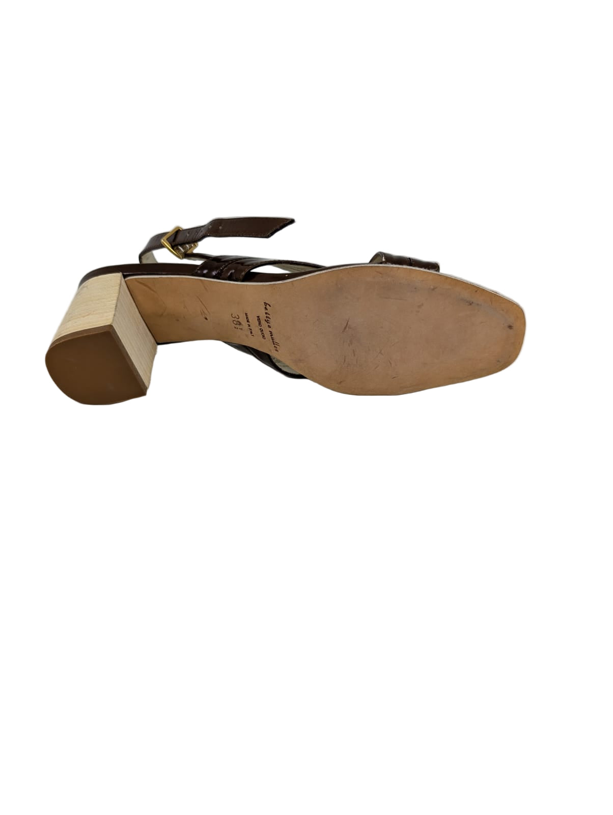 Brown Leather Bettye Muller Sandal