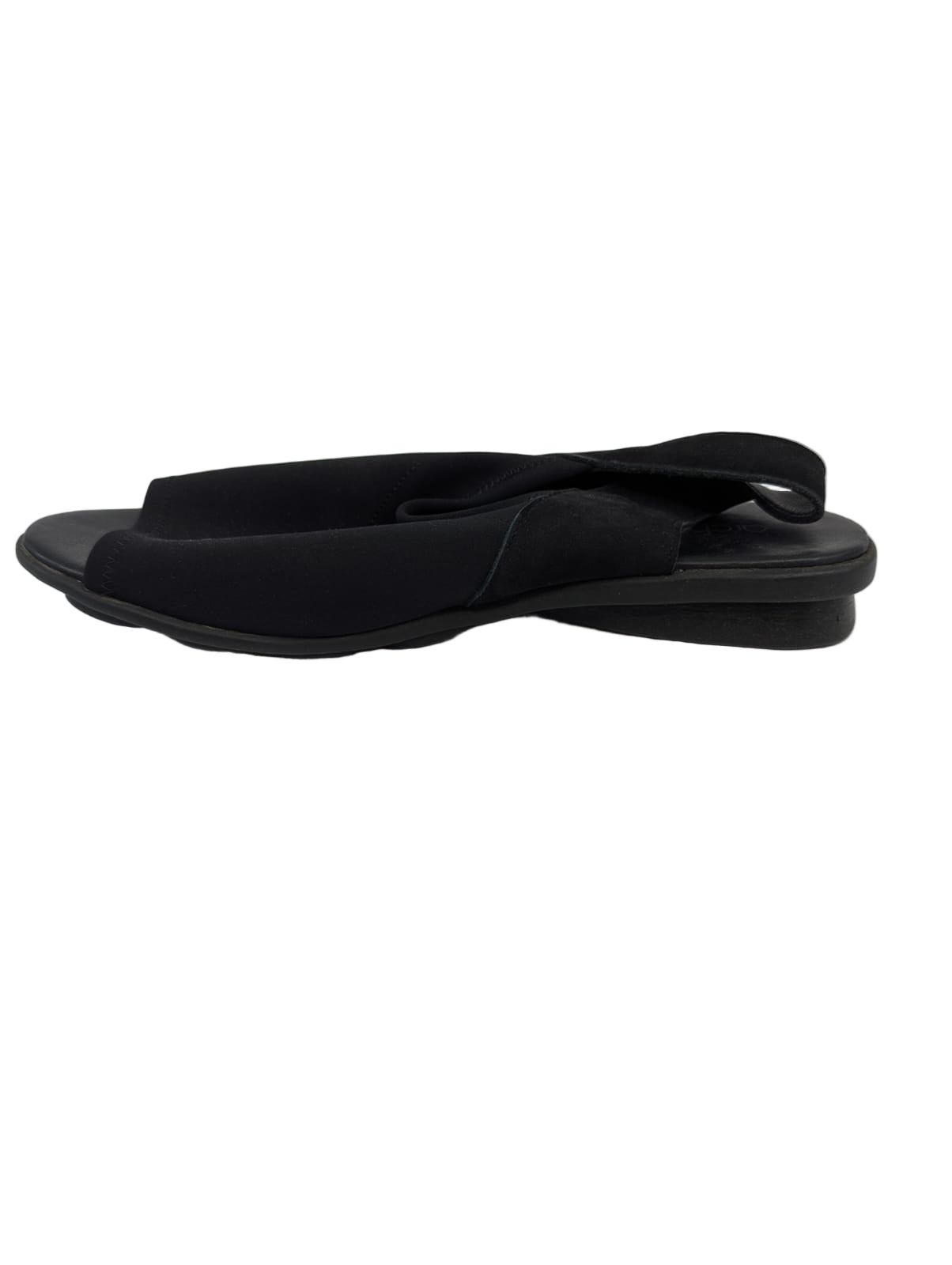Dajac Black Arche Slingback Flats