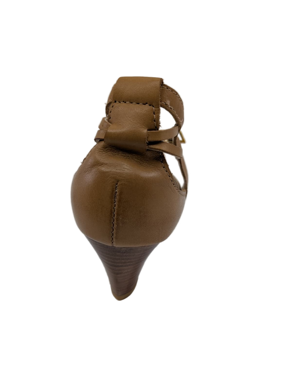 Mariana by Golc Sibyl Cognac Leather Sandal