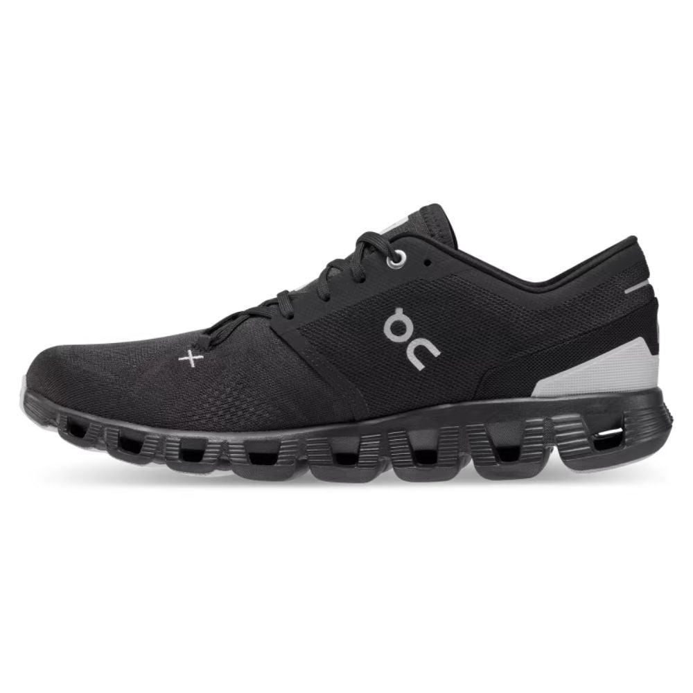 On Mens Cloud X3 Black Sneakers
