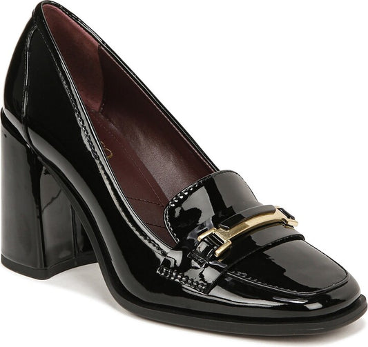 Malva Black Patent Franco Sarto Pumps
