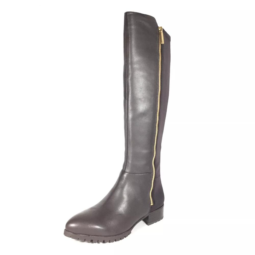Legretto Brown Leather Nine West Riding Boots
