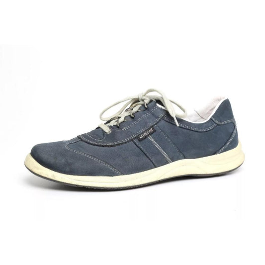 Laser Navy Nubuck Mephisto Flats