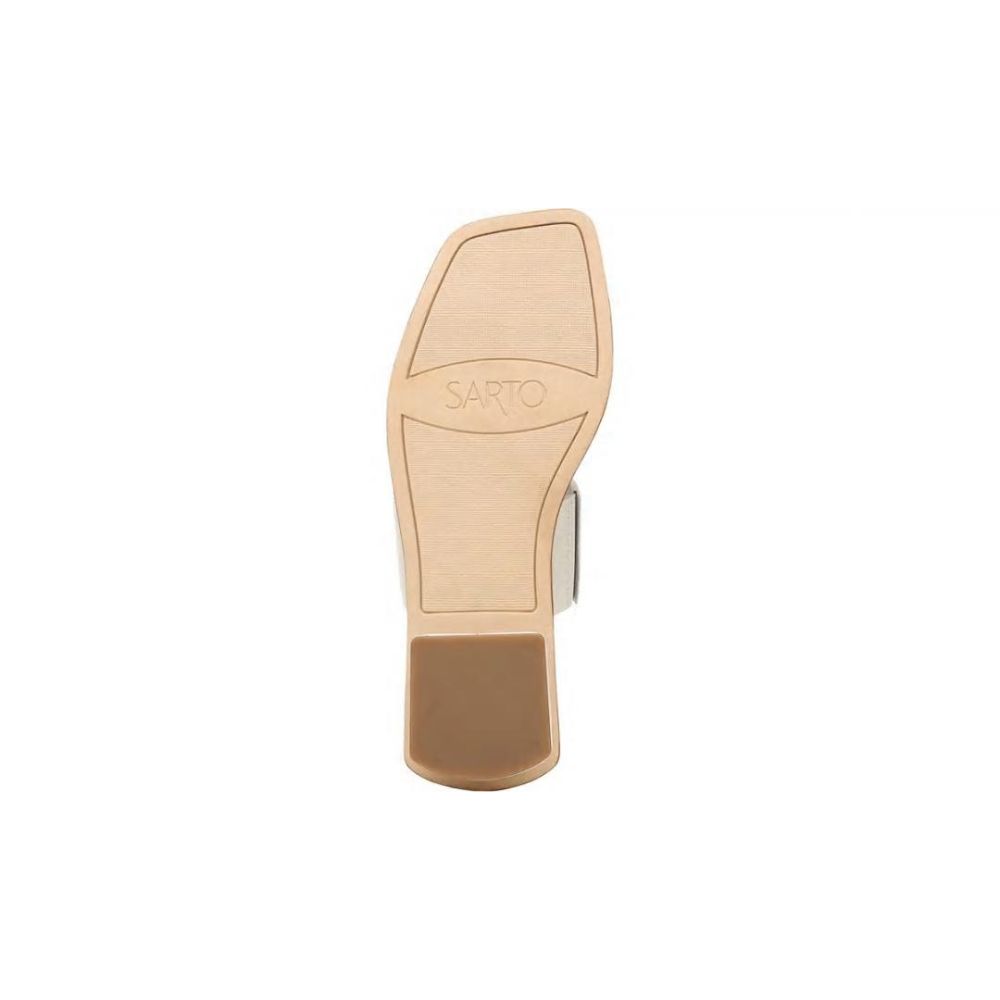 Ediana Putty Leather Franco Sarto Sandals