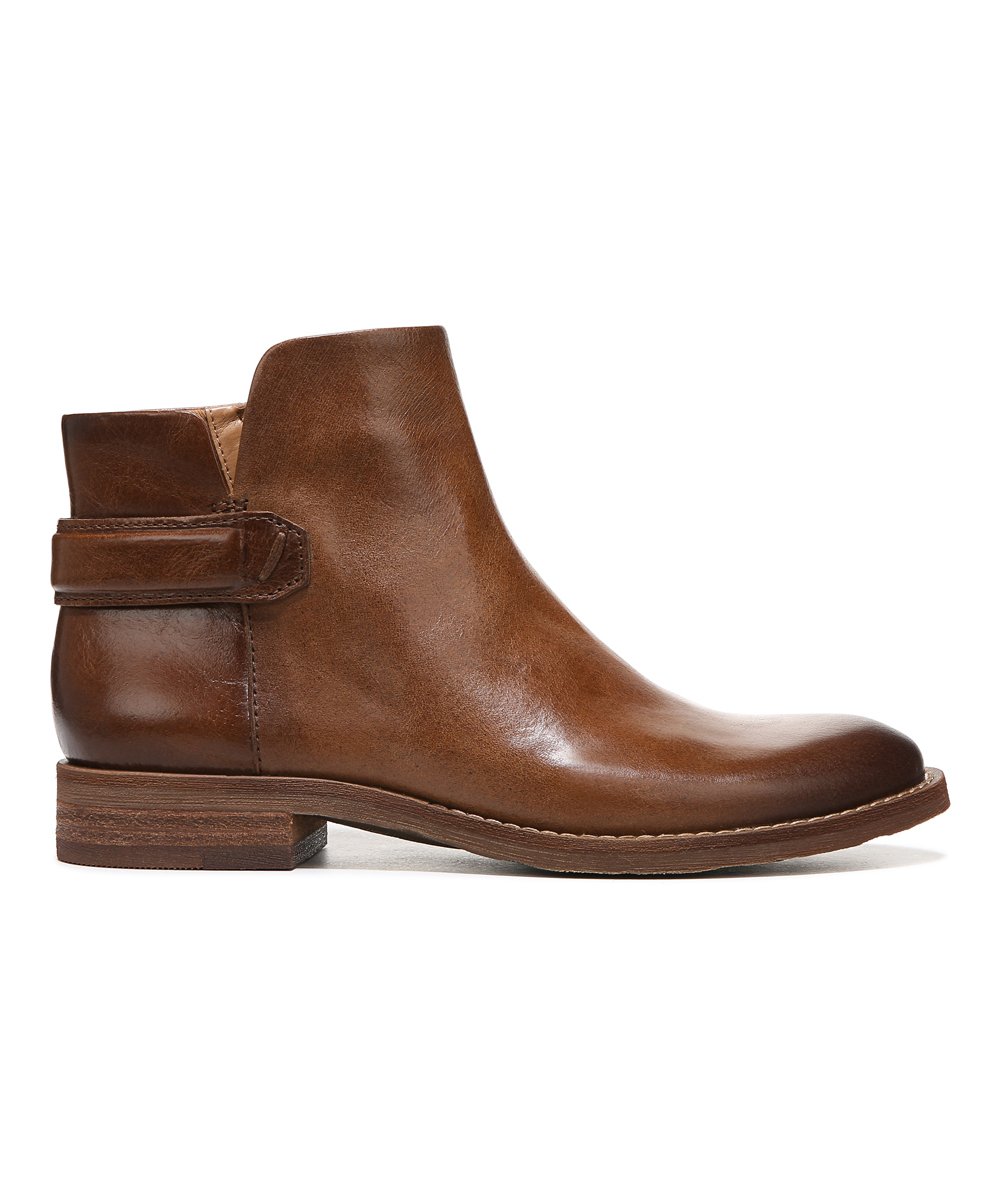 Lara Saddle Leather Franco Sarto Ankle Boots