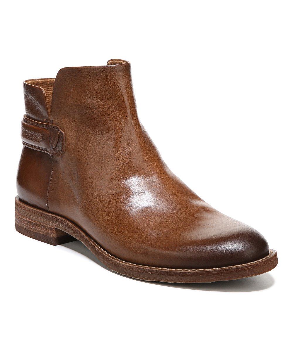 Lara Saddle Leather Franco Sarto Ankle Boots
