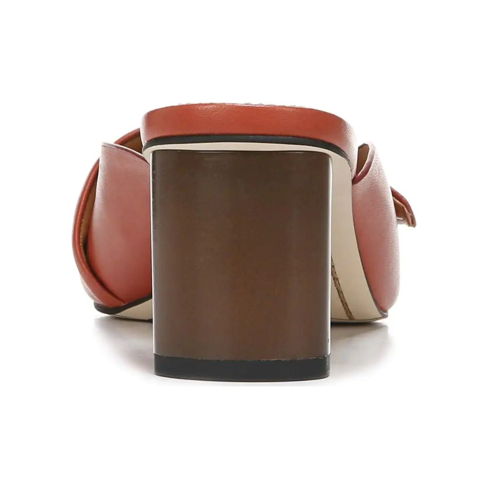 Violet Brick Leather Franco Sarto Sandals