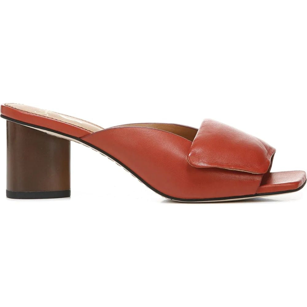 Violet Brick Leather Franco Sarto Sandals