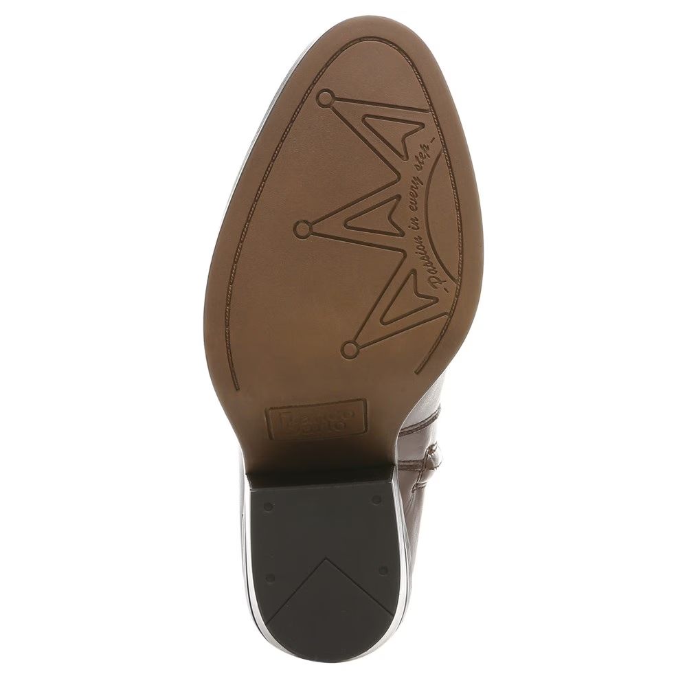 Gamble Whiskey Leather Franco Sarto Ankle Boots