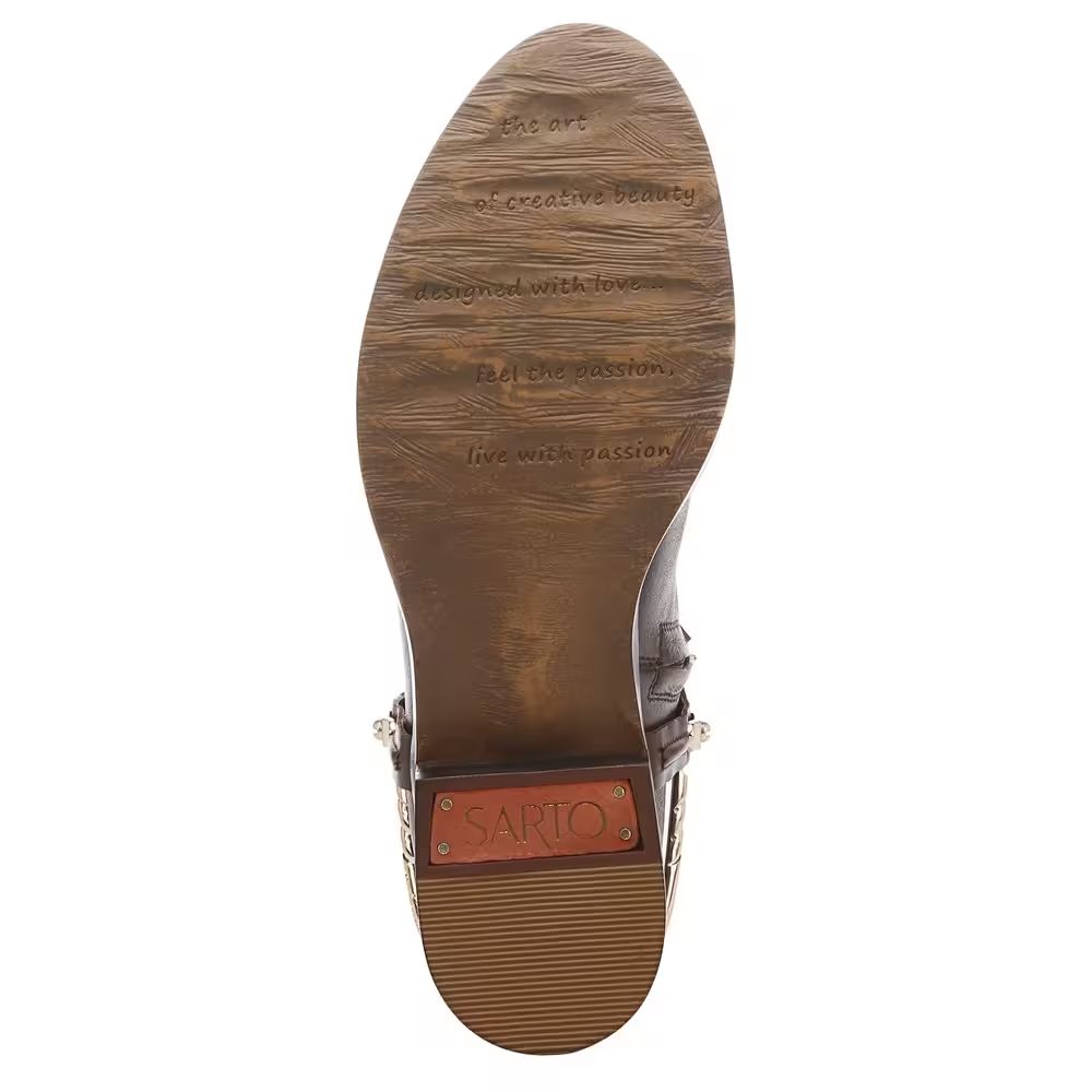 Lindy Brown Leather Franco Sarto Boots