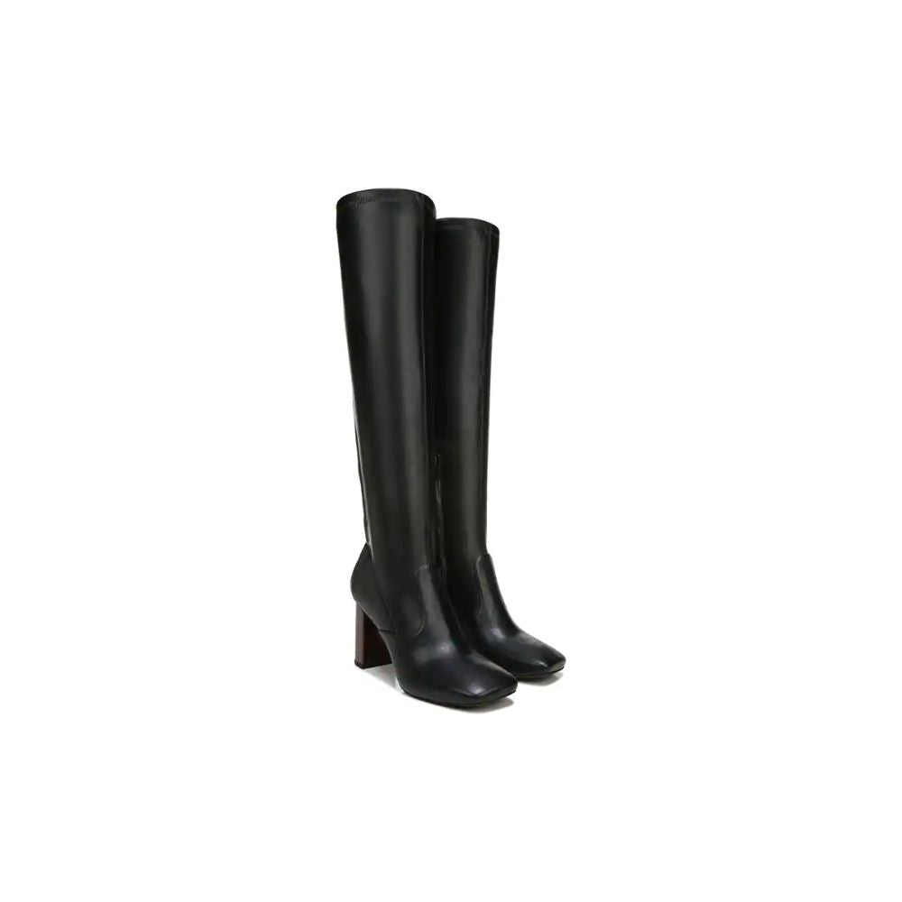 Borne Black Faux Leather Franco Sarto Boots