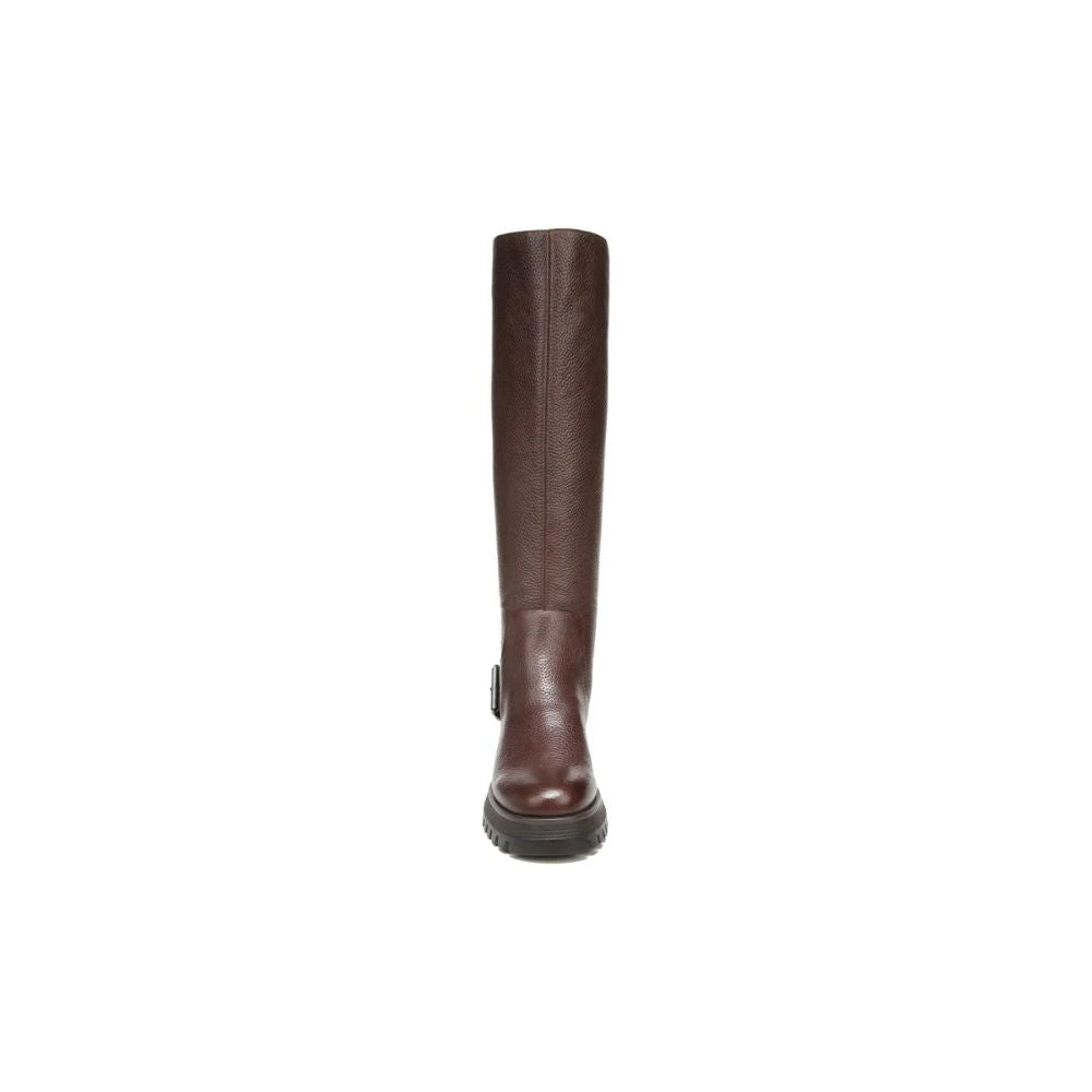Julie Brown Leather Franco Sarto Tall Boots