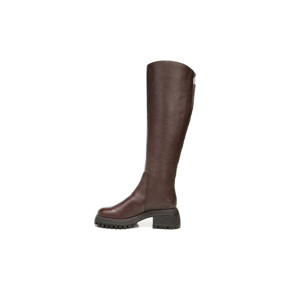 Julie Brown Leather Franco Sarto Tall Boots
