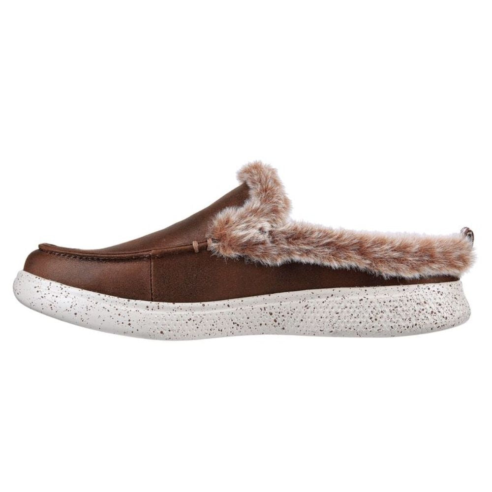 113791 Bobs Skipper Mountain Muse Brown Skechers Clogs