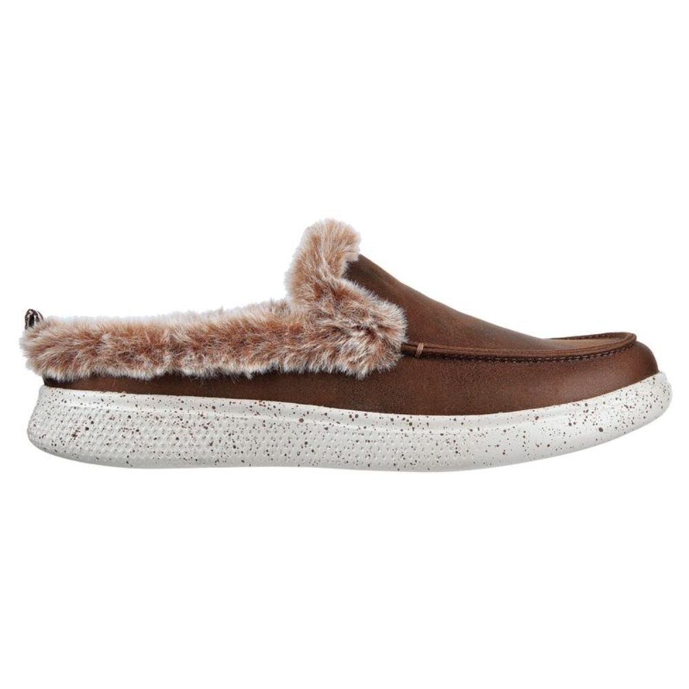 113791 Bobs Skipper Mountain Muse Brown Skechers Clogs