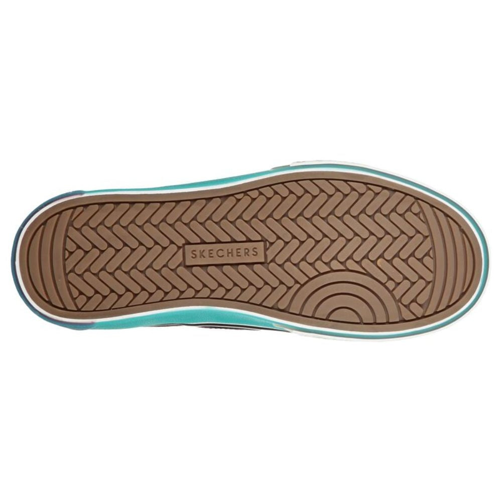 155265 Sparked Cool as Ice Black Skechers Slip on Sneakers