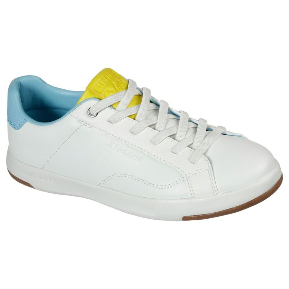 155301 White Multi C-Lites Blocked Party Skechers Sneakers