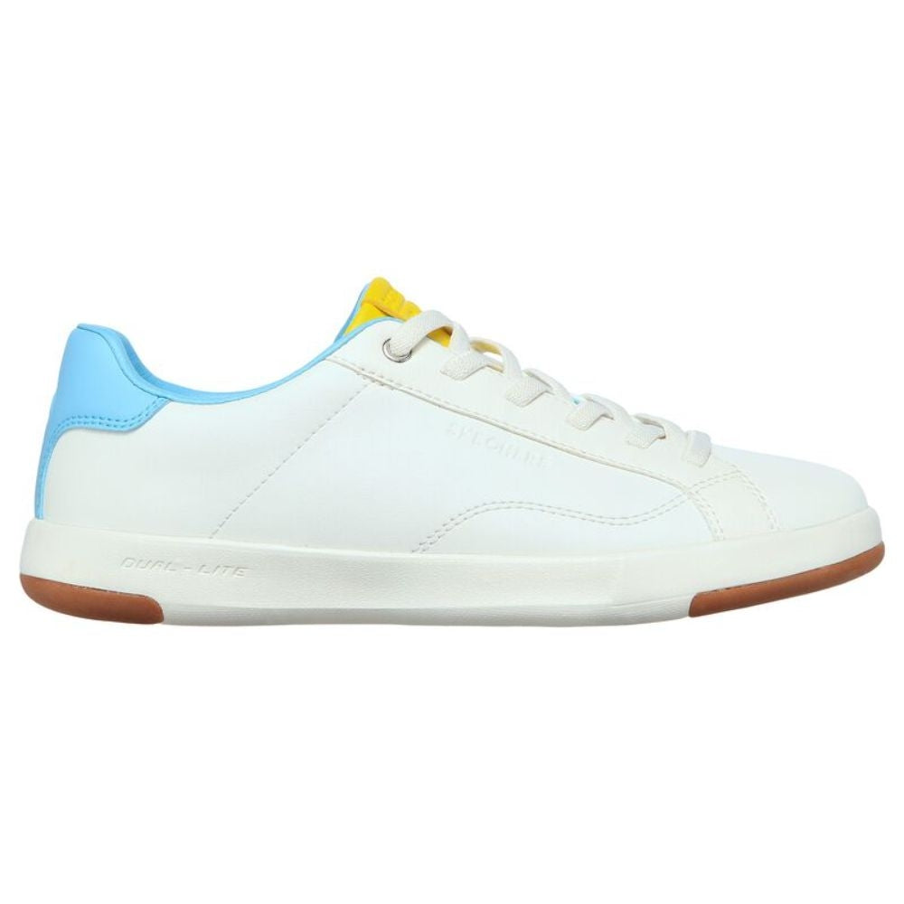 155301 White Multi C-Lites Blocked Party Skechers Sneakers