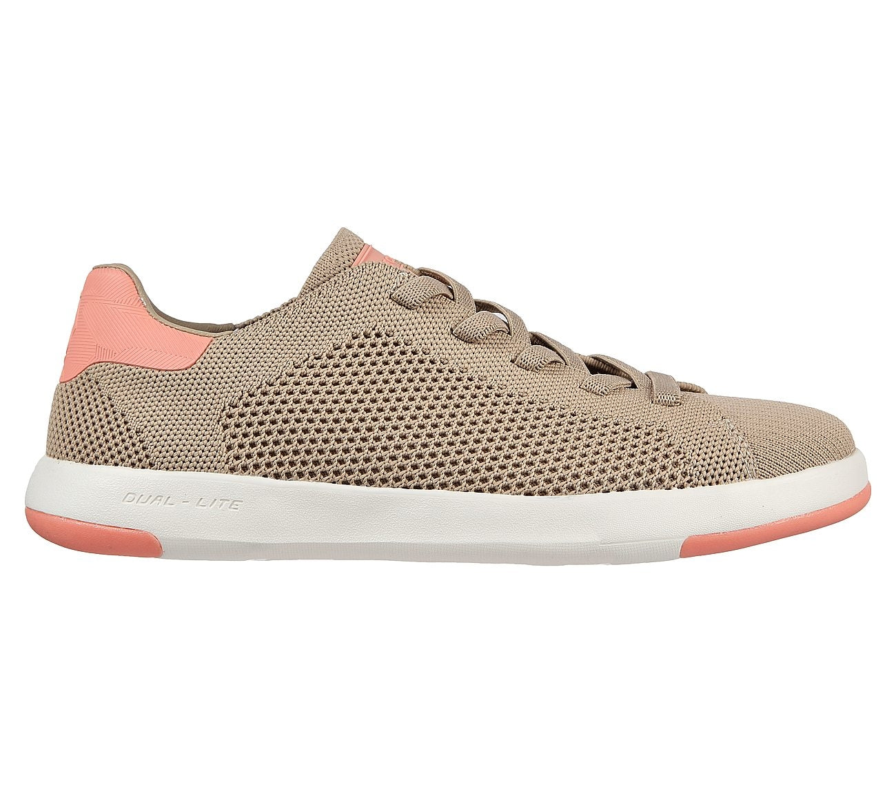 155303 C'Lites Bree'c Taupe Fabric Skechers Sneakers
