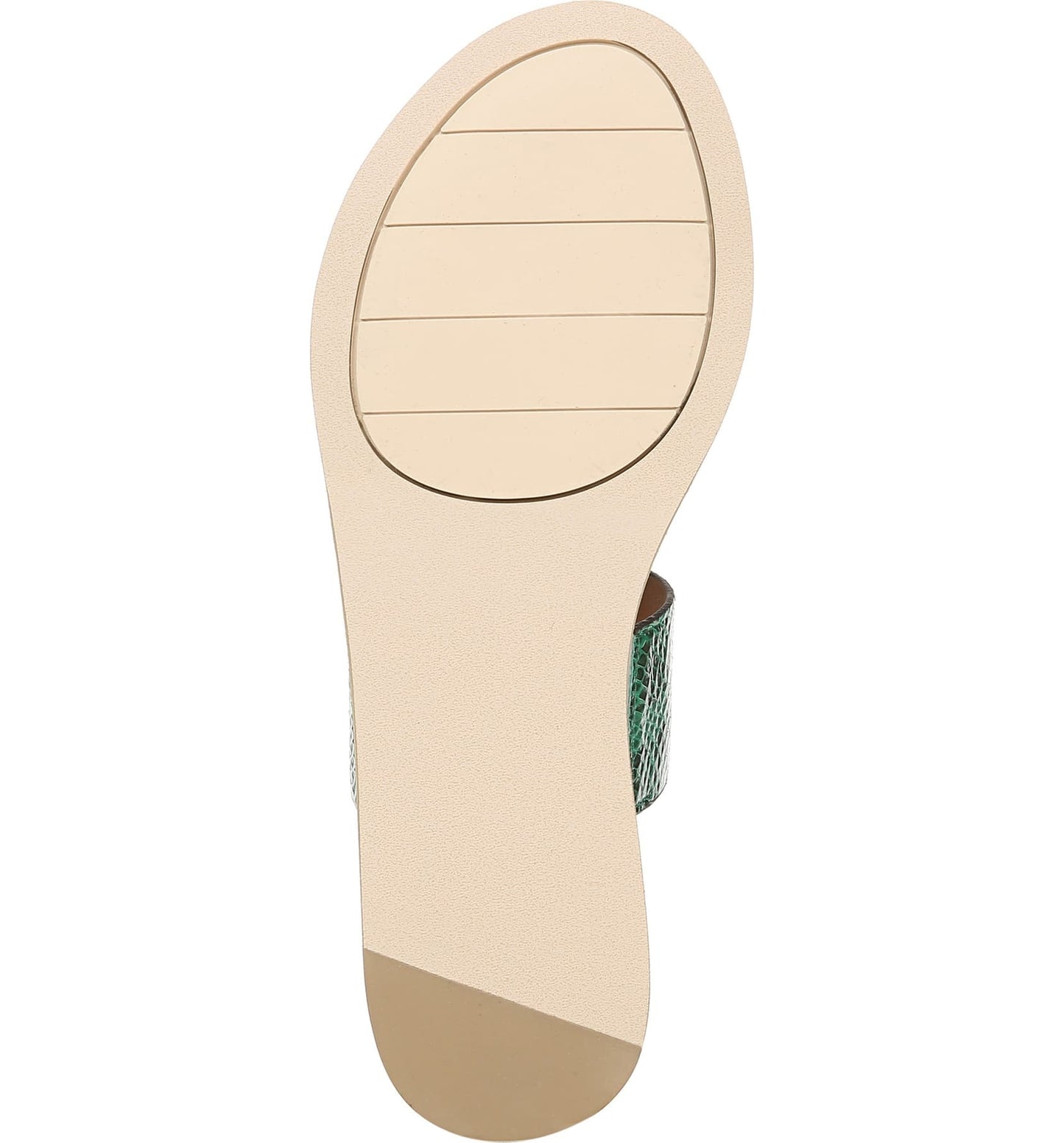 Leila Green Snake Franco Sarto Flat Sandal