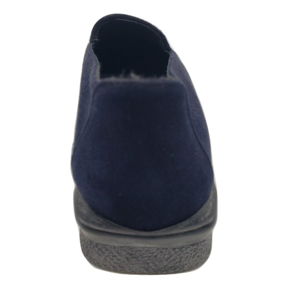 Mocker Navy Suede Stuart Weitzman Loafer Flat