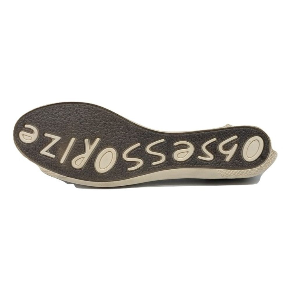 Coolgear Pewter and White Stuart Weitzman Sneaker Flats