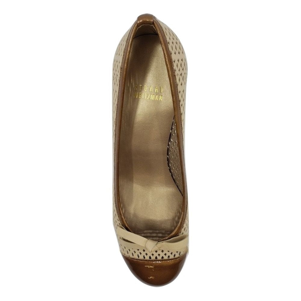 Captivate Buff Butter Nappa Stuart Weitzman Pumps
