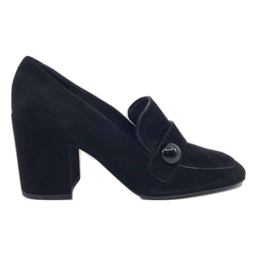 Dundee Black Suede Stuart Weitzman Pumps
