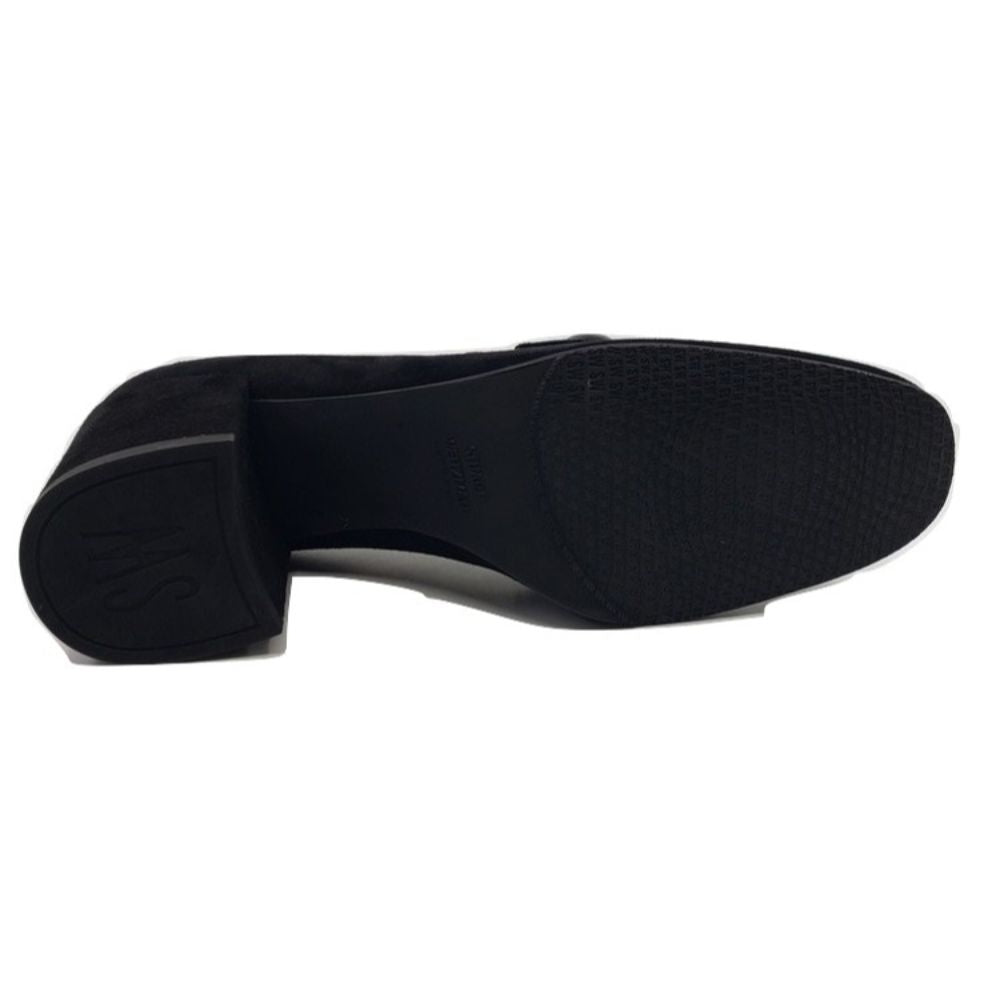 Dundee Black Suede Stuart Weitzman Pumps