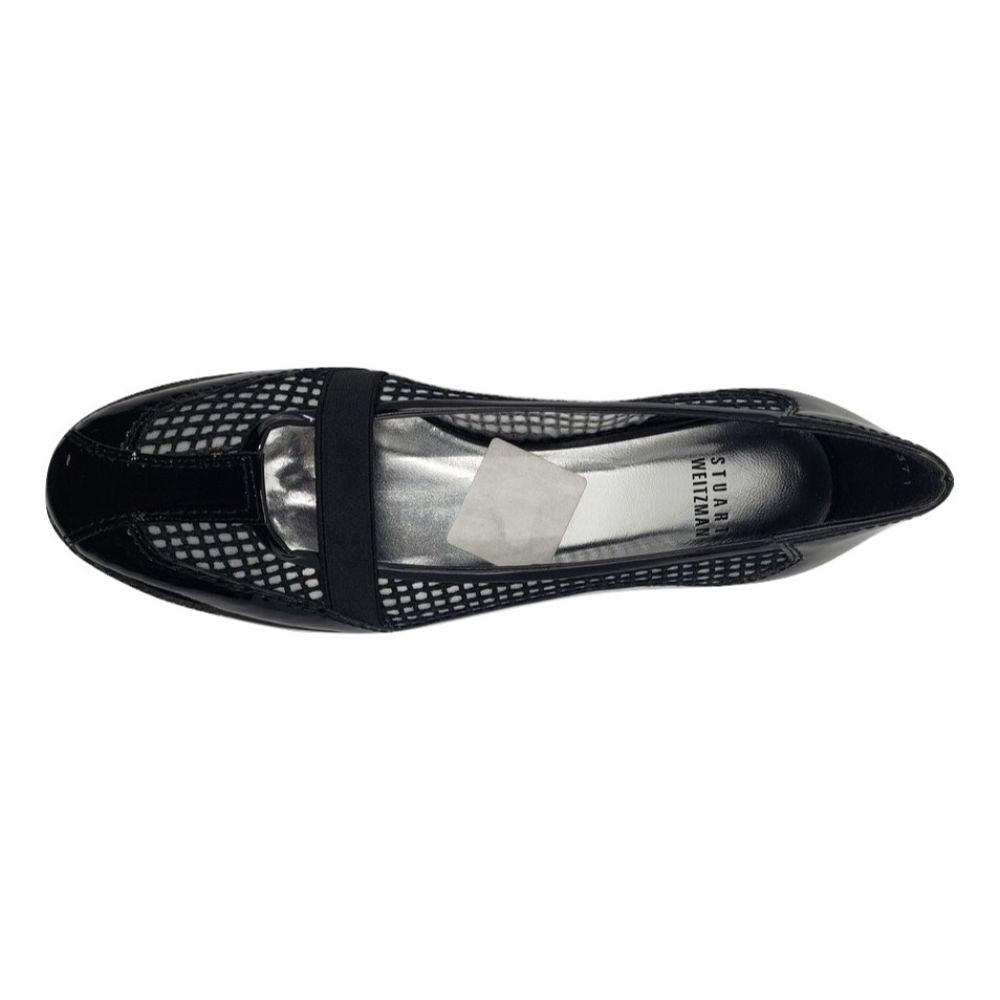 Coolgear Black and White Stuart Weitzman Sneaker Flat