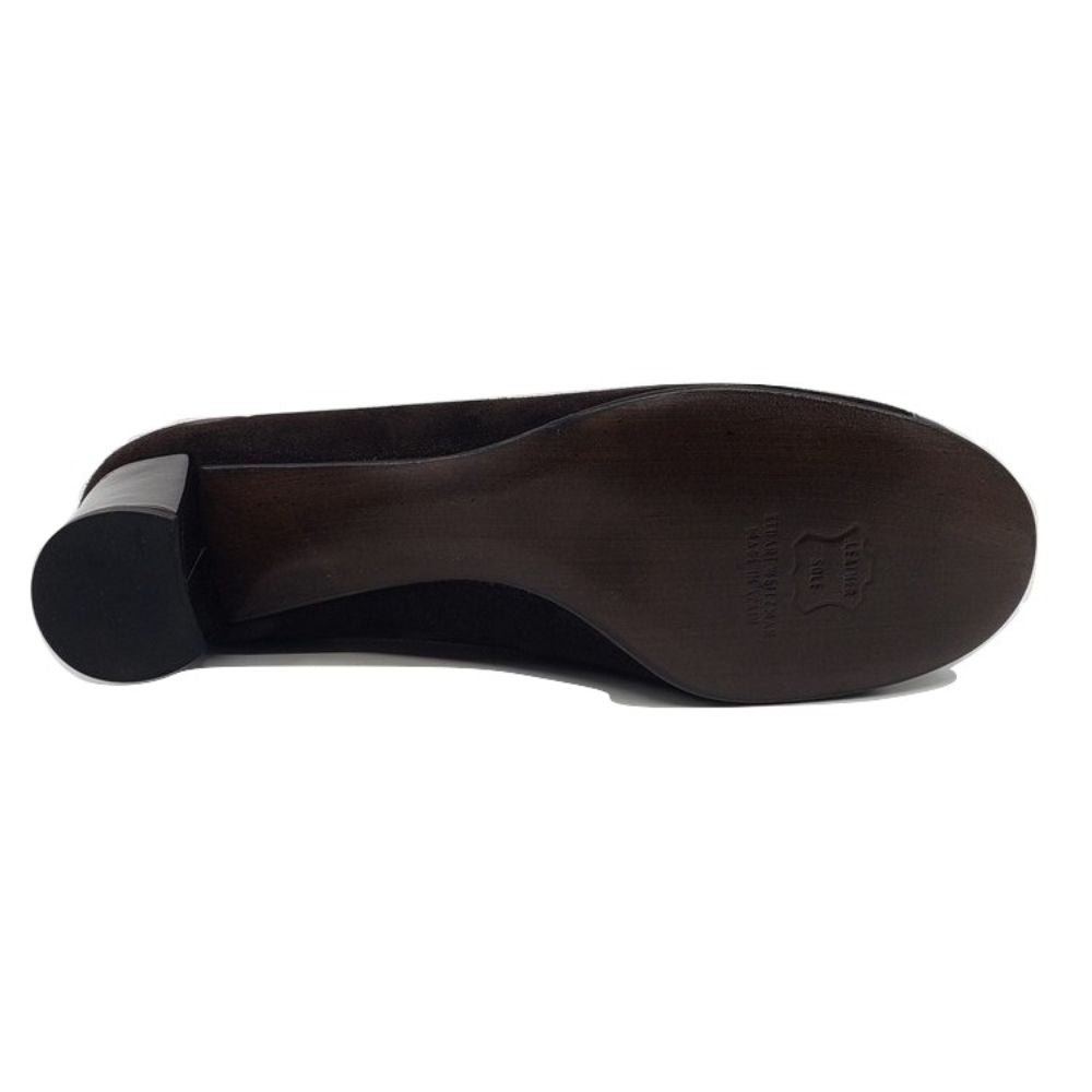Ballstud Cola Brown Suede Stuart Weitzman Pumps