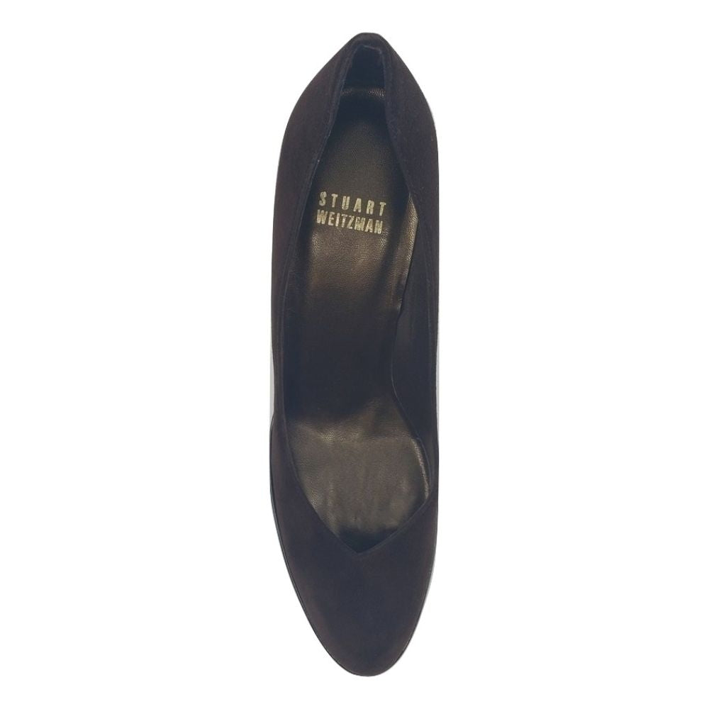 Alto Cola Suede Stuart Weitzman Pumps