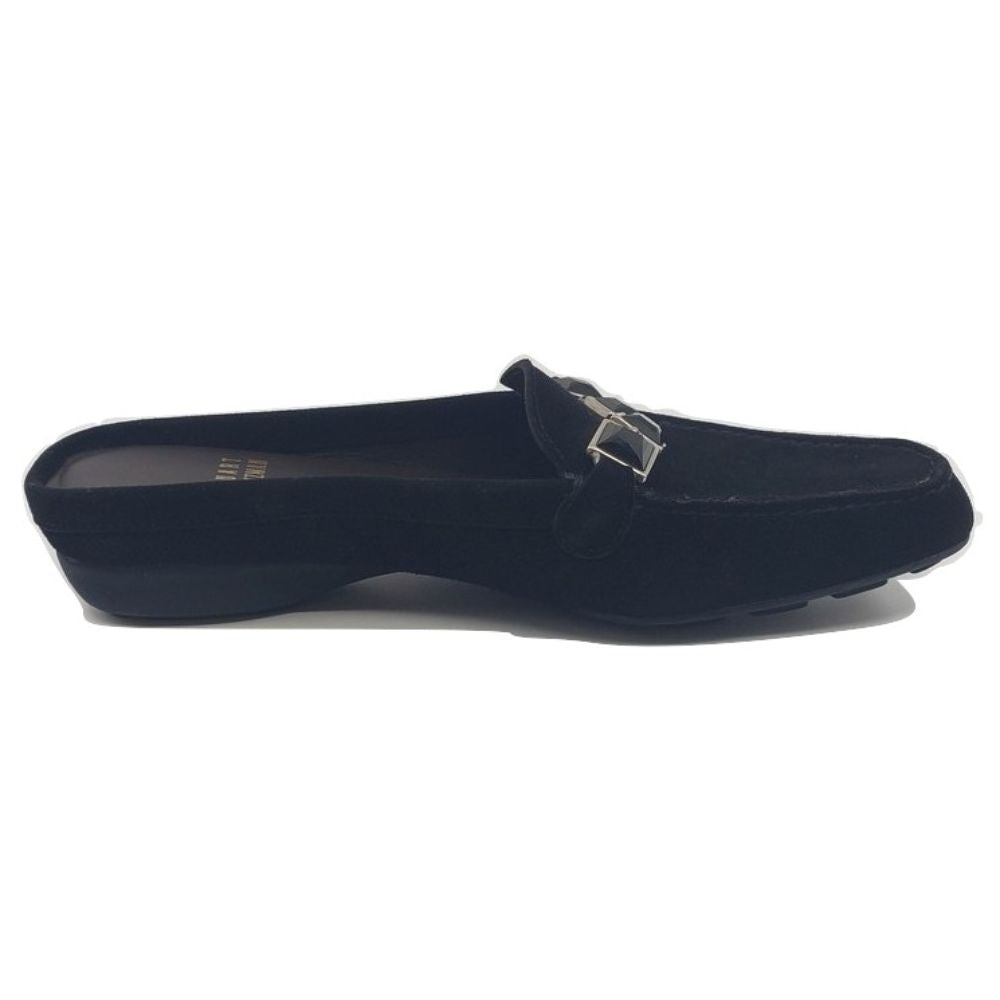 Cubesmule Black Suede Stuart Weitzman Clogs