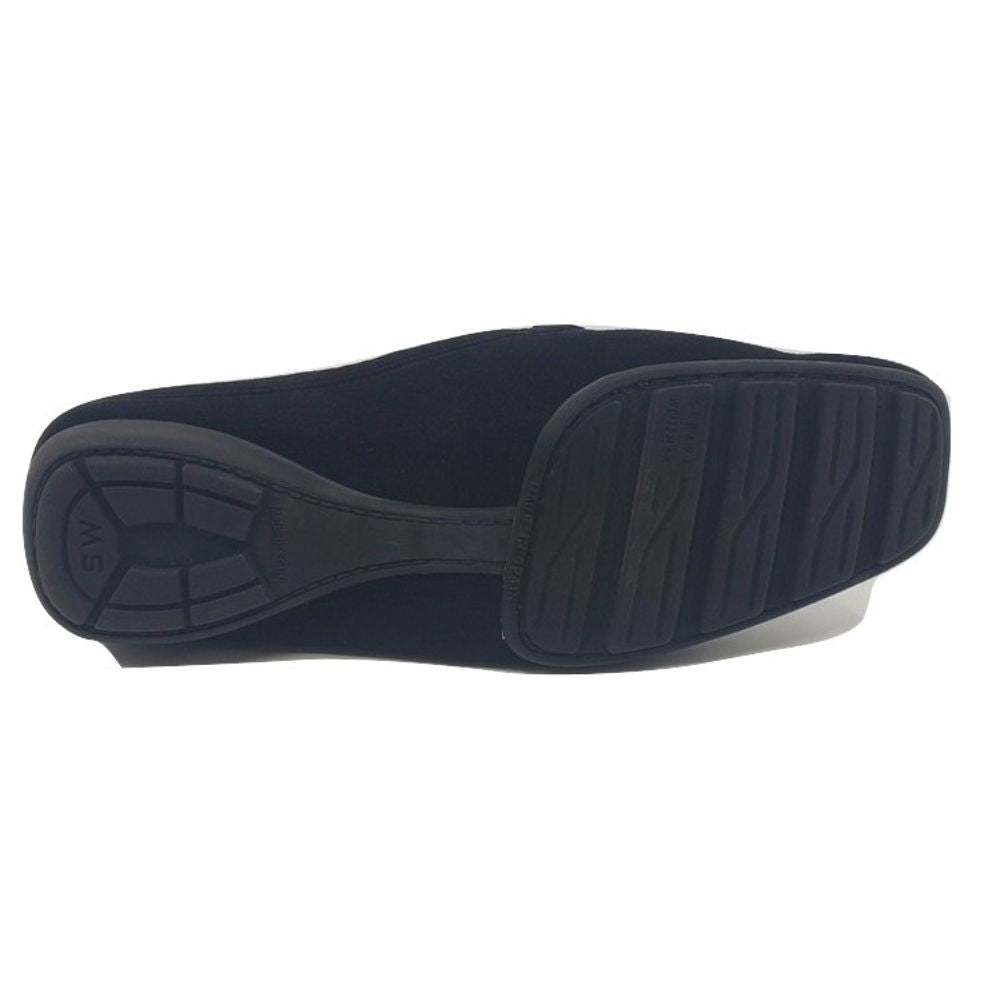 Cubesmule Black Suede Stuart Weitzman Clogs