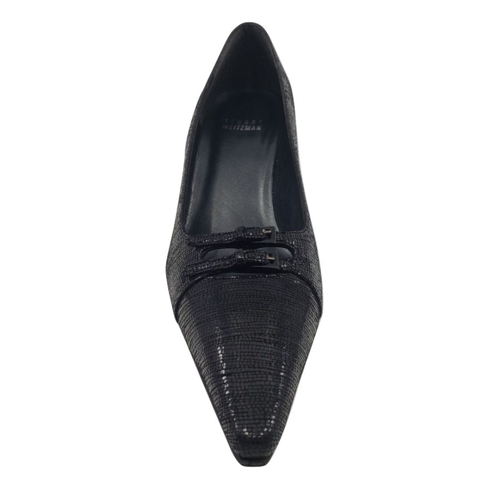 Brittania Black Nappa Stuart Weitzman Pumps
