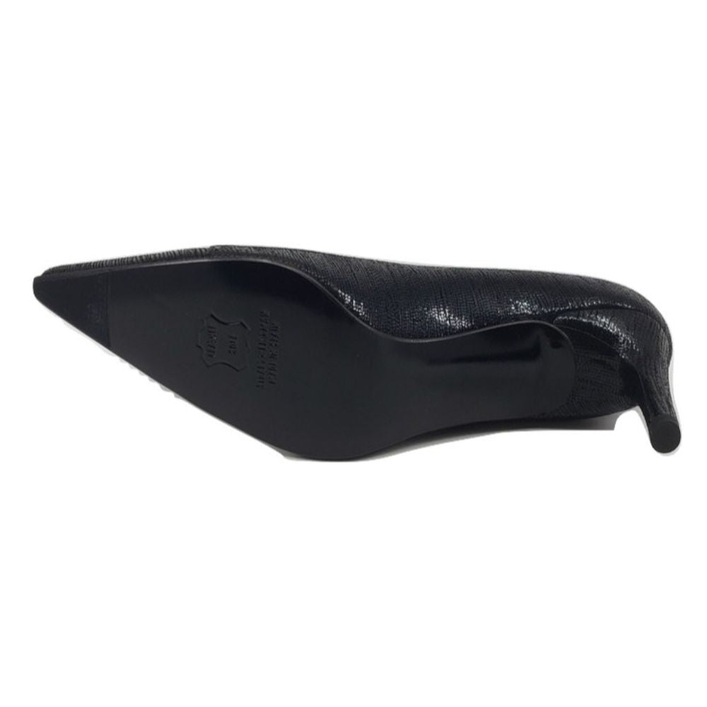 Brittania Black Nappa Stuart Weitzman Pumps