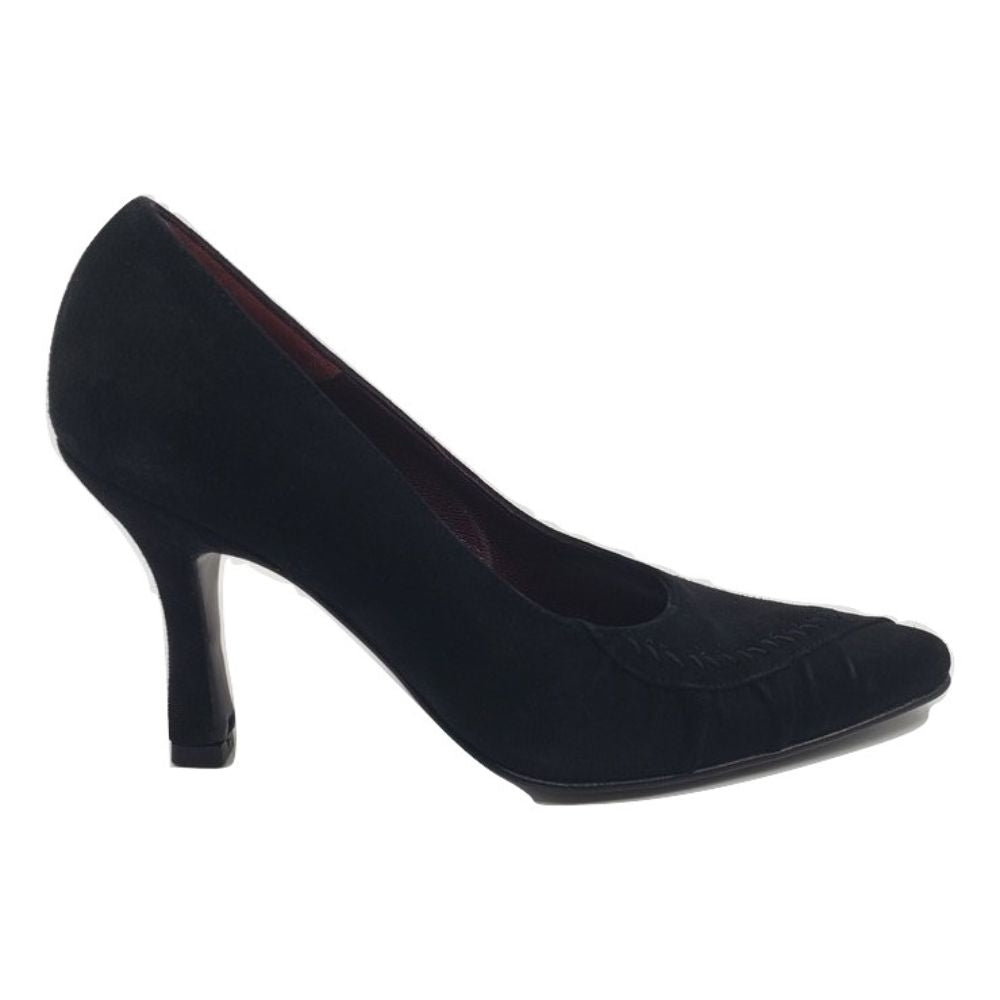 606 Camosci Nero Black Suede Versani Pumps