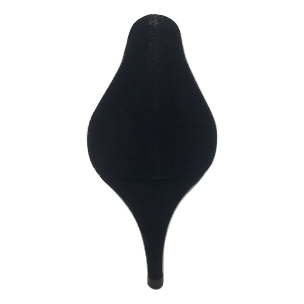 2336 Black Suede Versani Pumps