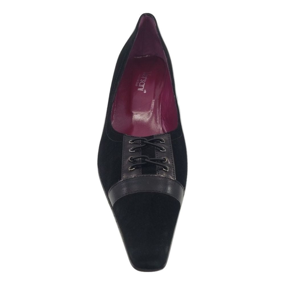 1022 Camosci Nero Black Suede Versani Pumps