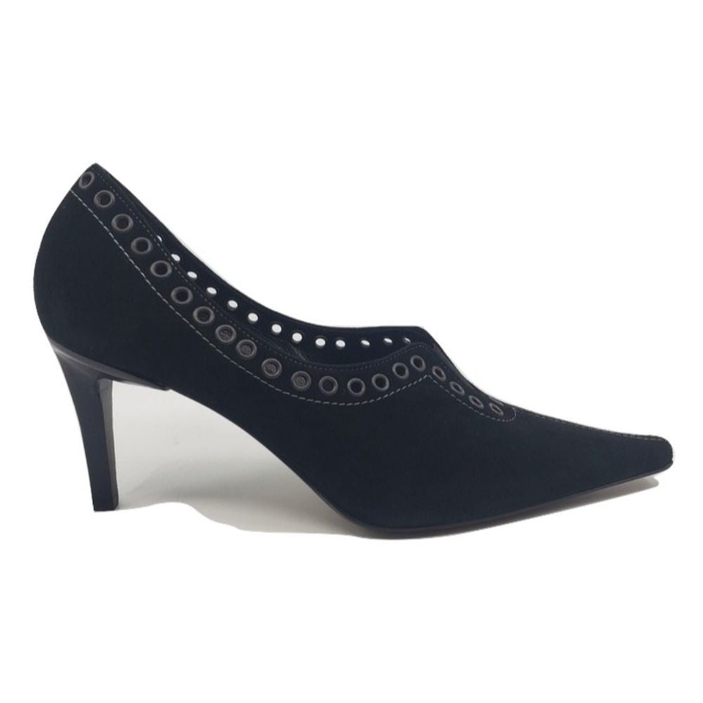 835 Camosci Nero Suede Versani Pumps