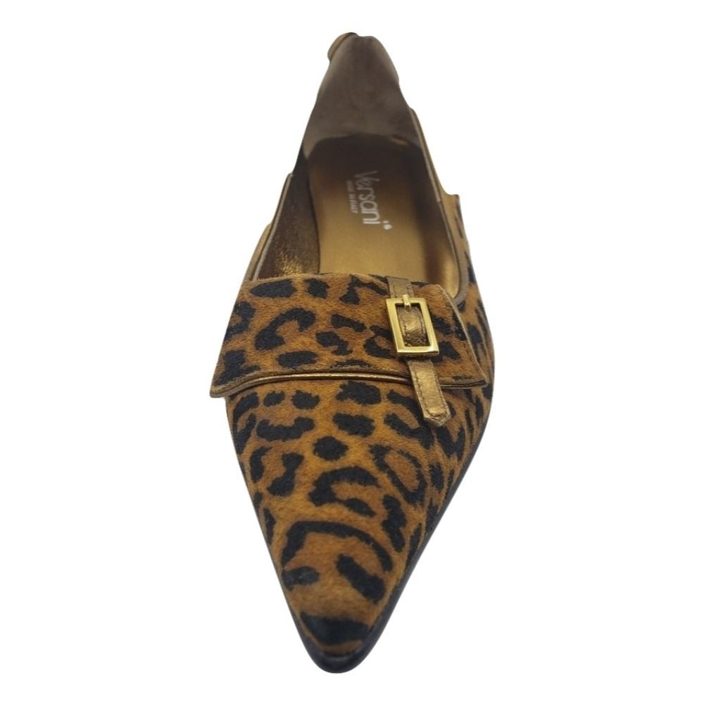 1137 Leopard Suede Versani Pumps