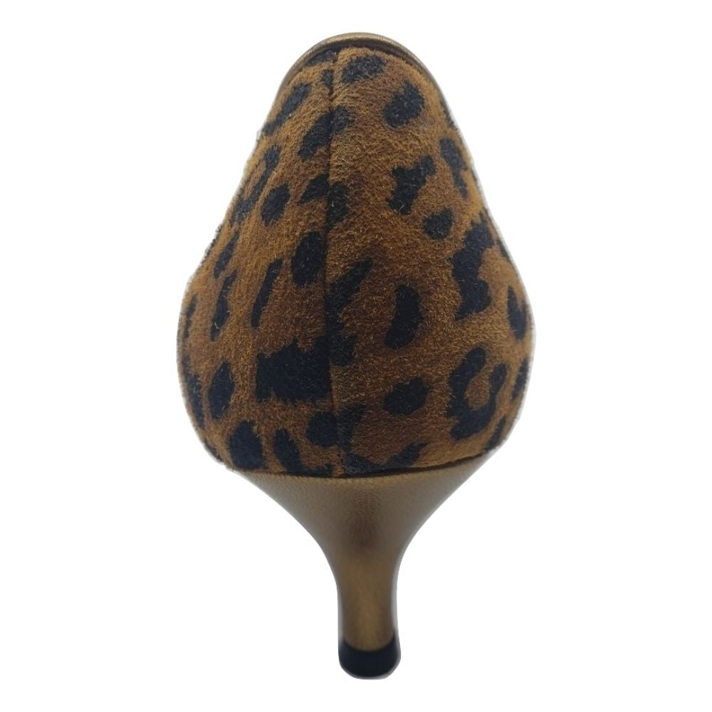1137 Leopard Suede Versani Pumps