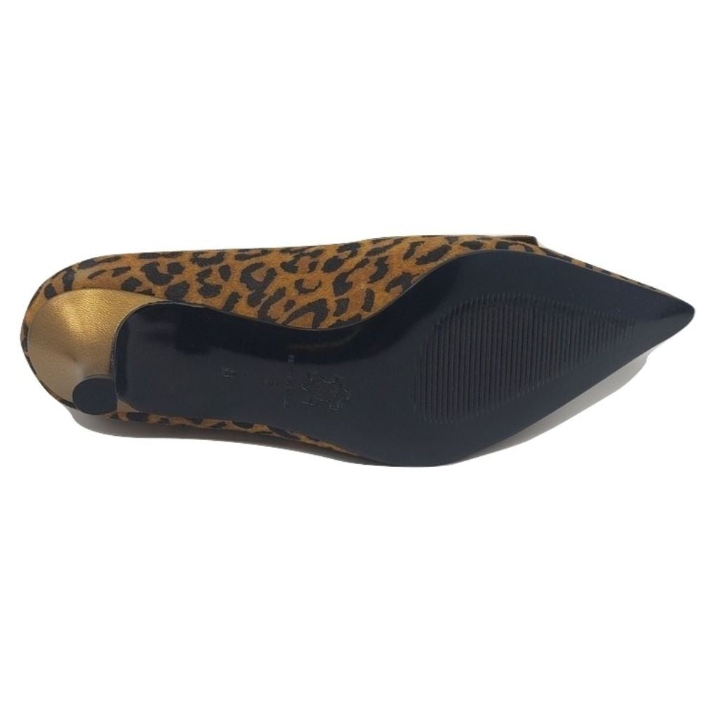 1137 Leopard Suede Versani Pumps