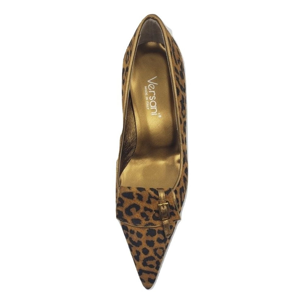 1137 Leopard Suede Versani Pumps