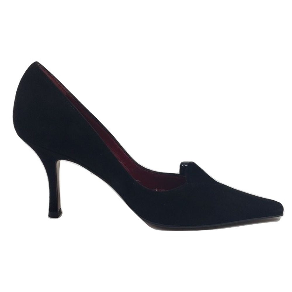 2503 Camosci Vernice Black Suede Versani Pumps