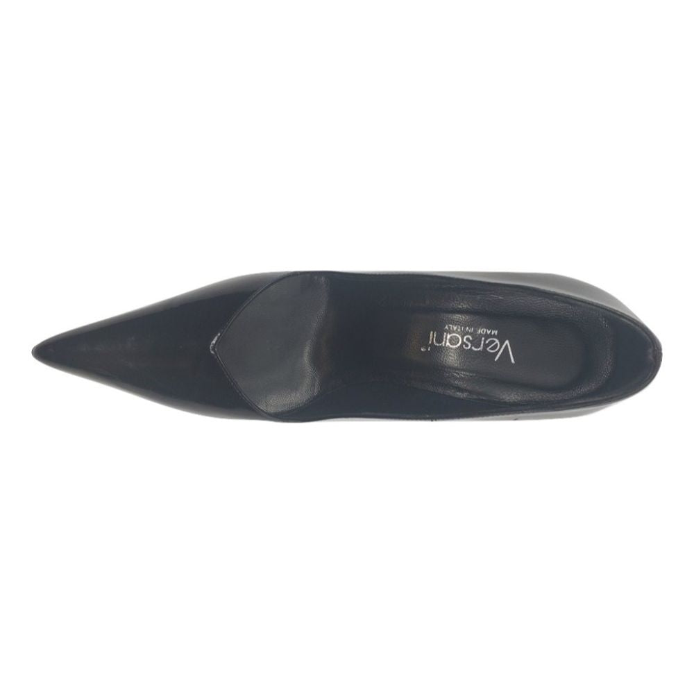 1001 Black Patent Leather Versani Pumps 8.5M