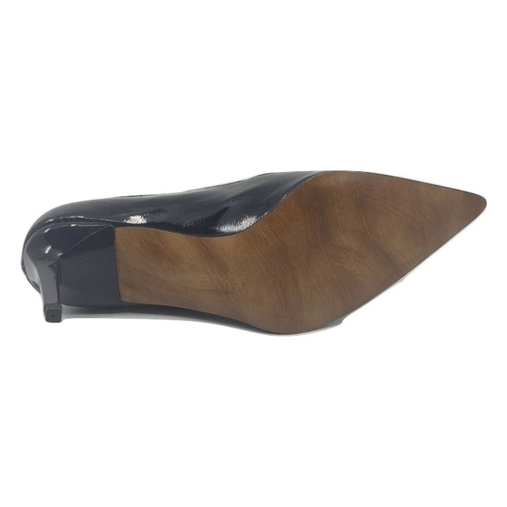 1001 Black Patent Leather Versani Pumps 8.5M